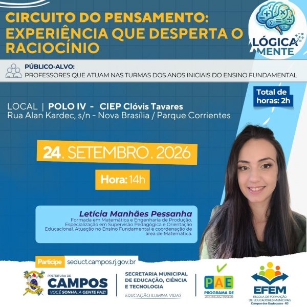 Circuito do Pensamento: Experiência Que Desperta o Raciocínio