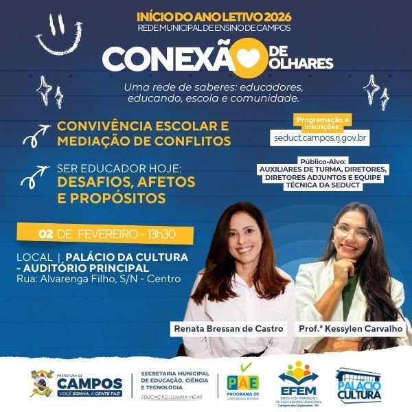 AUXILIARES DE TURMA - 02/02/26 - 13h30