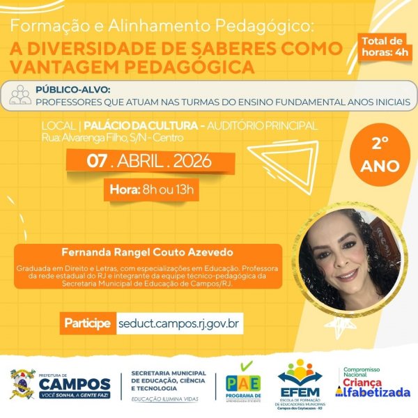 Formação e Alinhamento Pedagógico: 2° Ano