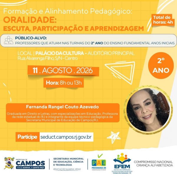 Formação e Alinhamento Pedagógico: 2º Ano