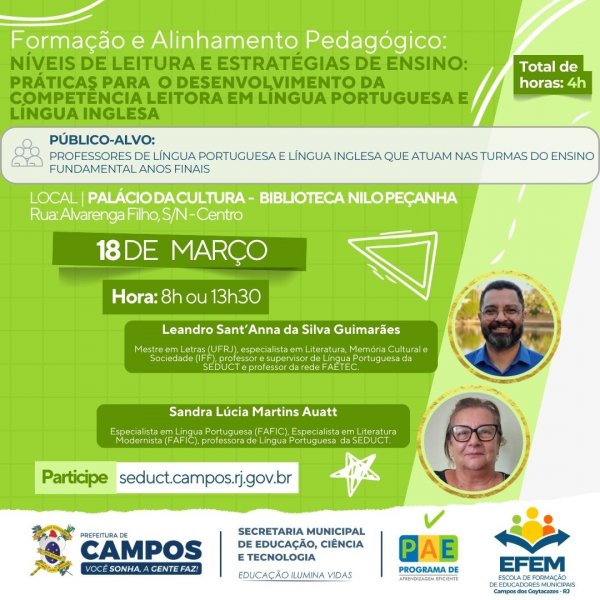 Formação e Alinhamento Pedagógico: Níveis de Leitura e Estratégias de Ensino: Práticas Para o Desenvolvimento da Competência Leitora em Língua Portuguesa e Língua Inglesa