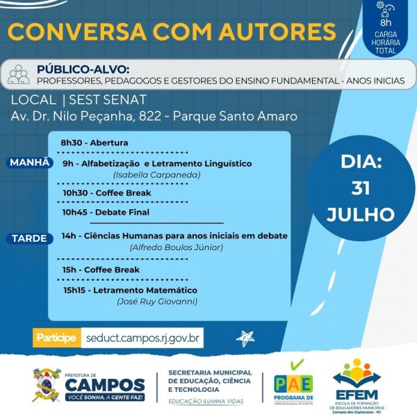 Conversa Com Autores