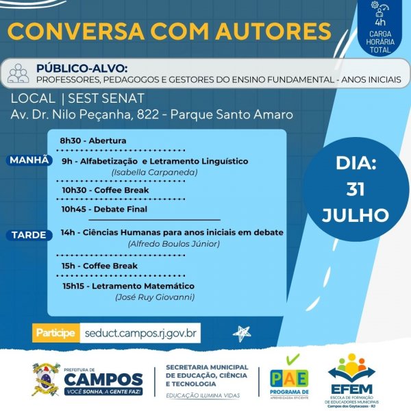Conversa Com Autores