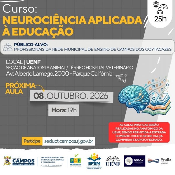 Curso: Neurociência Aplicada à Educação
