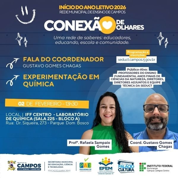 PROFESSORES DO ENSINO FUNDAMENTAL ANOS FINAIS DE CIÊNCIAS DA NATUREZA - 02/02/26 - 13h30