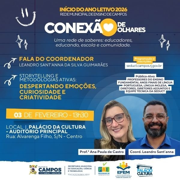 PROFESSORES DO ENSINO FUNDAMENTAL ANOS FINAIS DE LÍNGUA PORTUGUESA E LÍNGUA INGLESA - 03/02/26 - 13h30