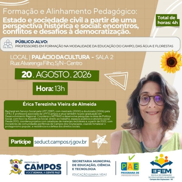 Formação e Alinhamento Pedagógico: Educação do Campo