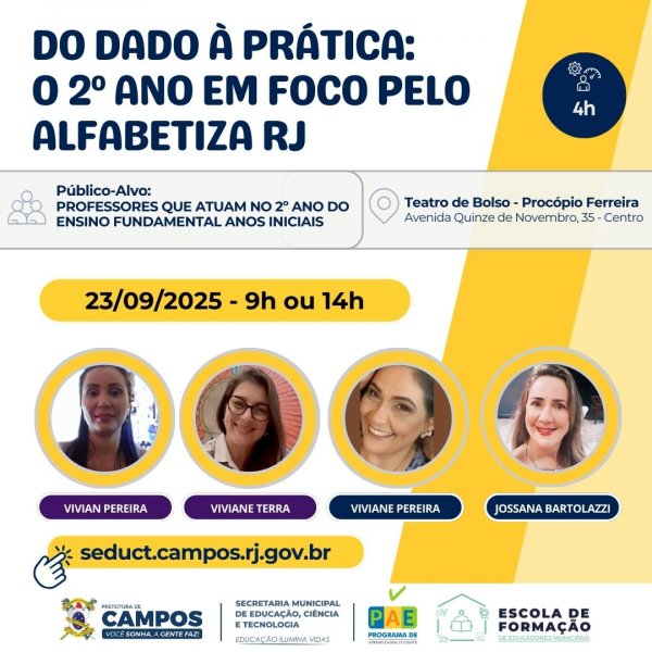 DO DADO À PRÁTICA:  O 2º ANO EM FOCO PELO ALFABETIZA RJ